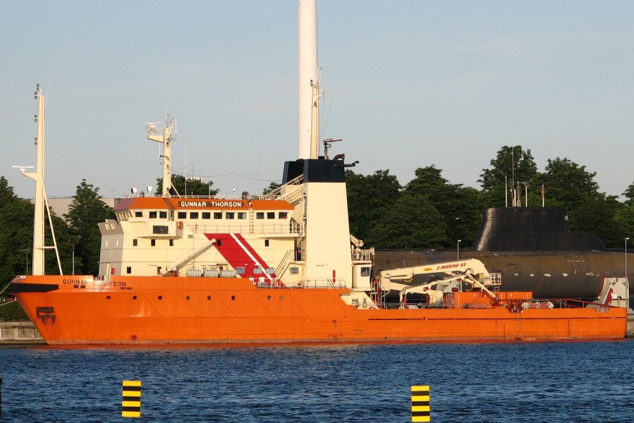 Icebreaker Gunnar Thorson, Copenhagen 