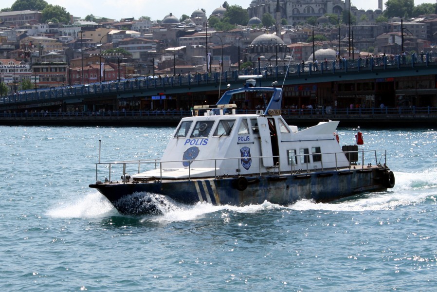 Istamboul - Bateau police