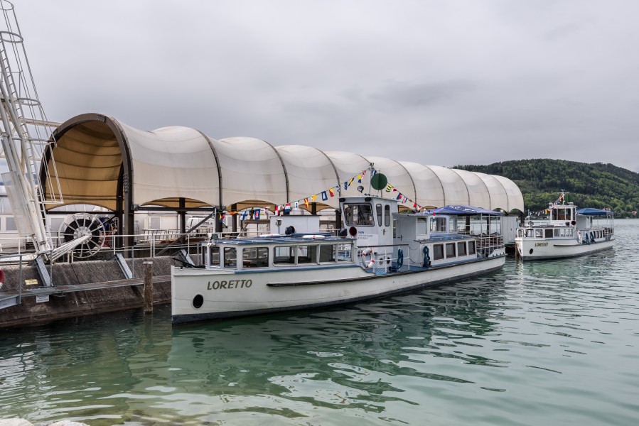 Klagenfurt Sankt Martin Friedelstrand 3 Schiffswerft MS Loretto und MS Lorelei 08052017 8271