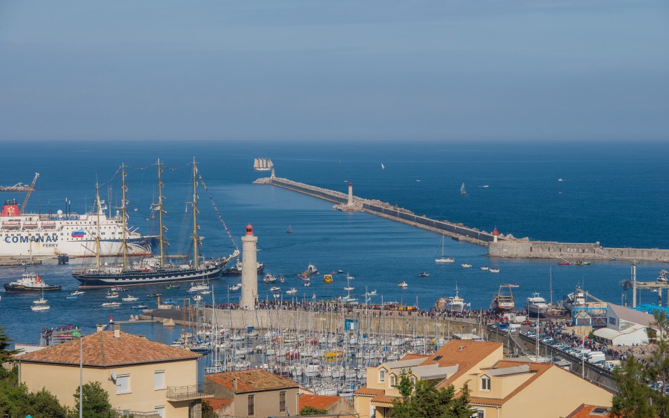 Kruzenshtern (ship, 1926), Sète, Hérault 02