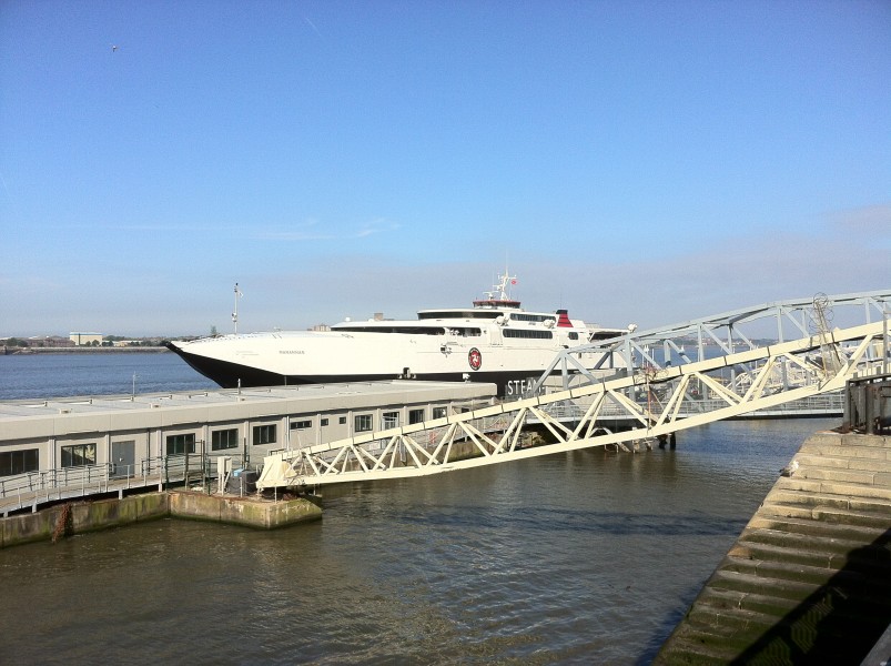 Manannan at Liverpool Dock
