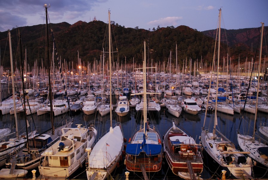 Marmaris harbour, Muğla Province, southwest Turkey, Mediterranean-3