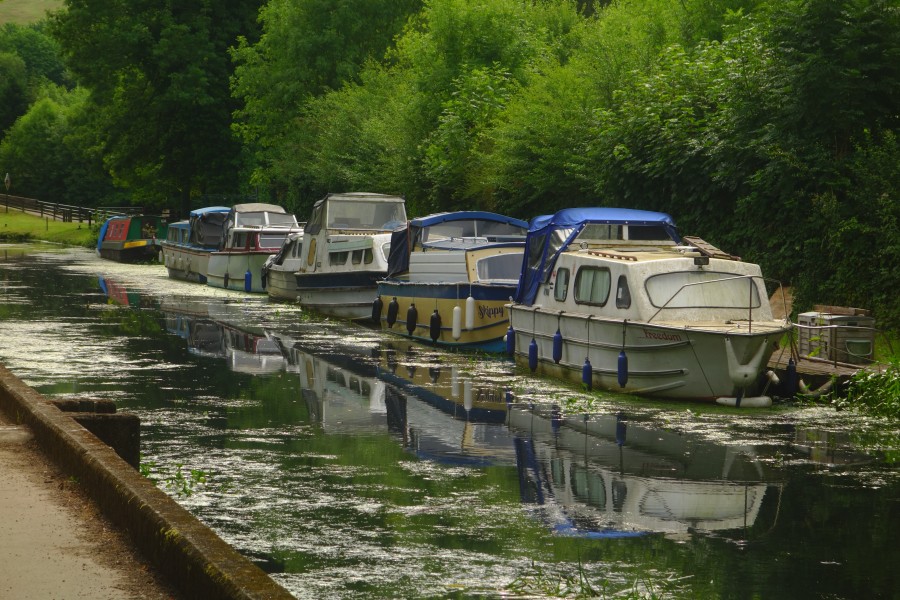 Moored at the Aqueduct