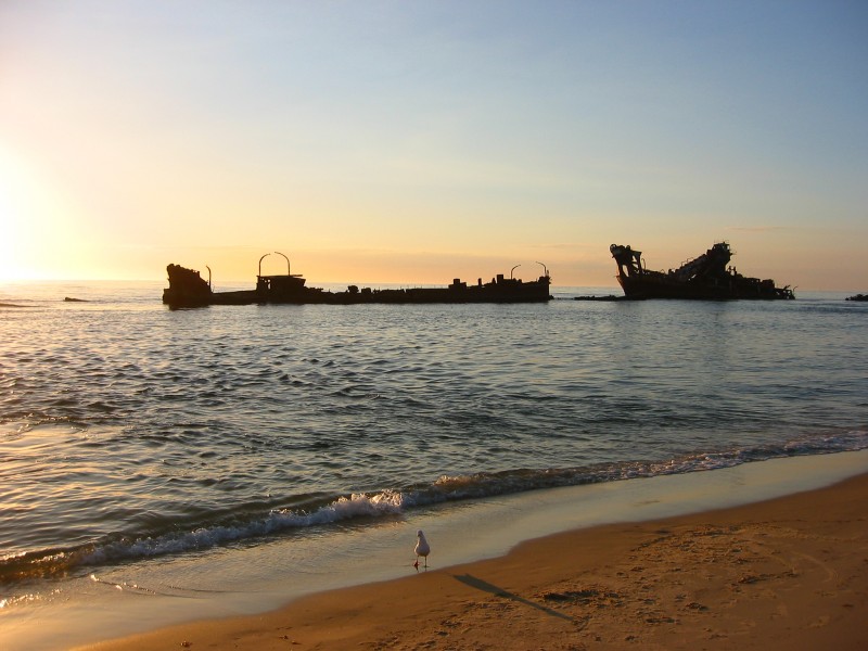 Moreton Island shipwrecks