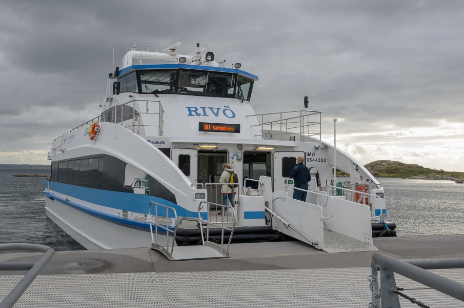 MS Rivö at Vrångö Island September 2012