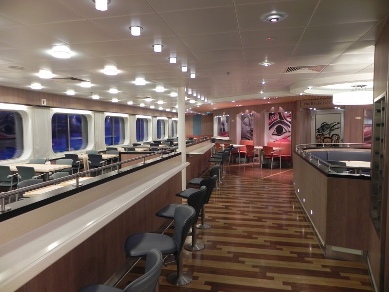 MV Northern Expedition-Canoe Cafe