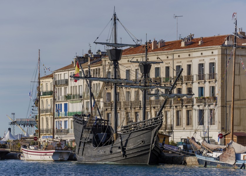 Nao Victoria (ship, 1992), Sète cf01