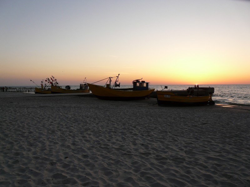 Niechorze beach - ship 01