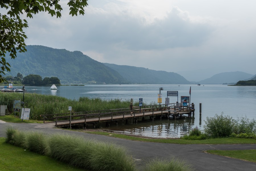 Ossiach Ossiacher See Schiffsstation 08072015 5717