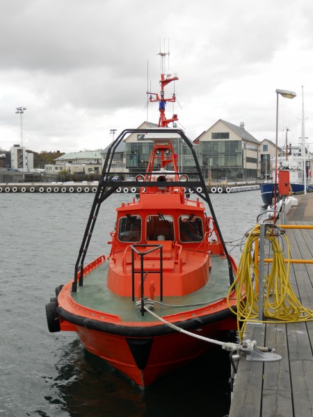 Pilot boat in Varberg, Sweden