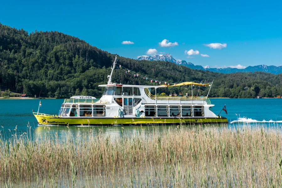 Poertschach Landspitz MS Velden nach Abfahrt von Landebruecke 27052017 8856