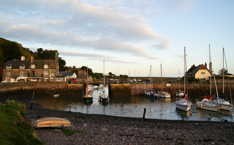 Porlock Weir harbour