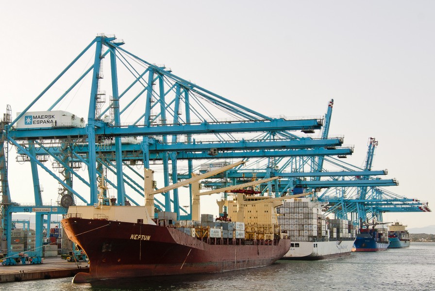 Port of Algeciras-Juan Carlos I dock