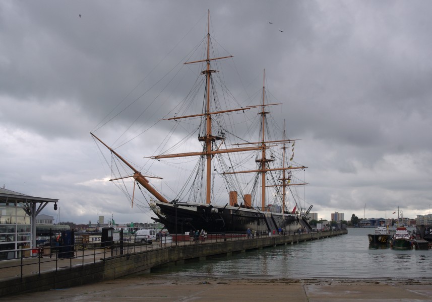 Portsmouth MMB 45 Royal Naval Dockyard - HMS Warrior