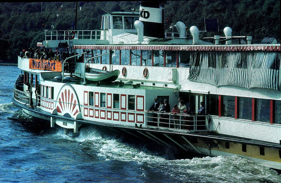 Raddampfer Goethe um 1975 1