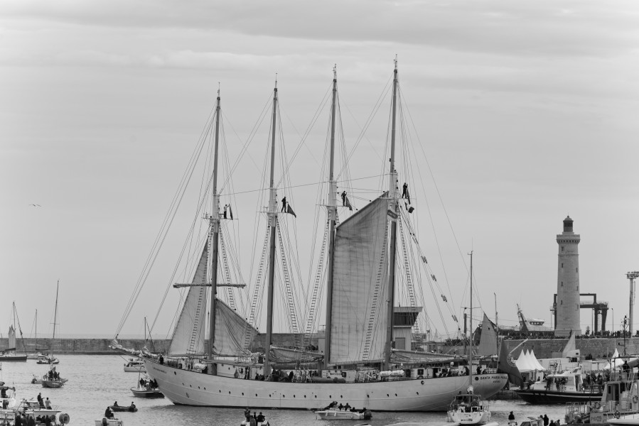 Santa Maria Manuela (ship, 1937), Sète cf03 BW