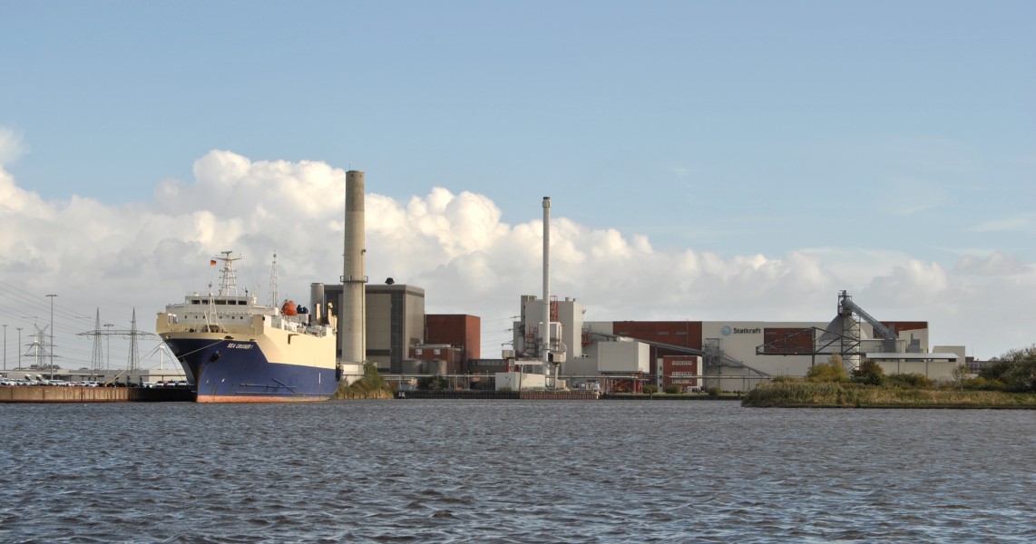 Sea Cruiser 1, Statkraft Kraftwerk, Emder Hafen