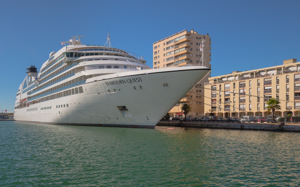 Seabourn Quest (ship), Sète, Hérault 01