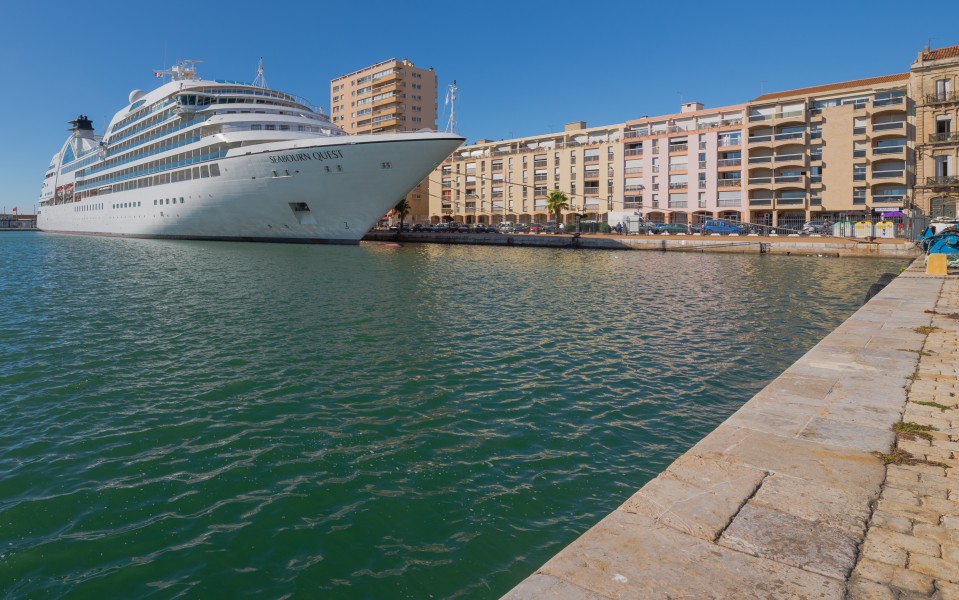 Seabourn Quest (ship), Sète, Hérault 02