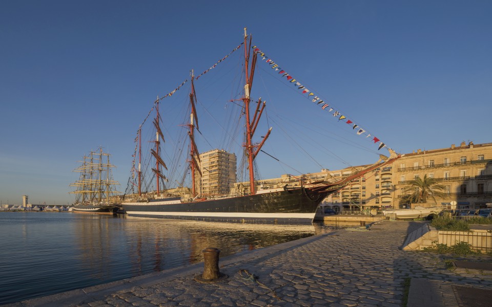Sedov (ship, 1921) and Kruzenshtern (ship, 1926), Sète, France
