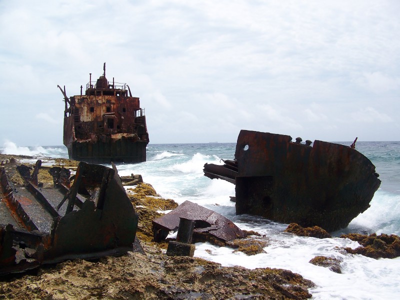 Shipwreck klein curacao