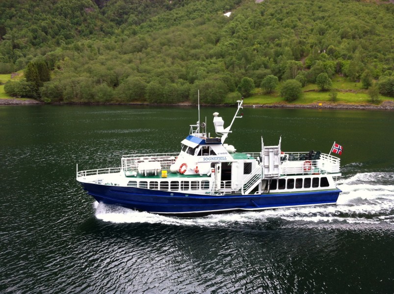 Sognefjell in Aurlandsfjord