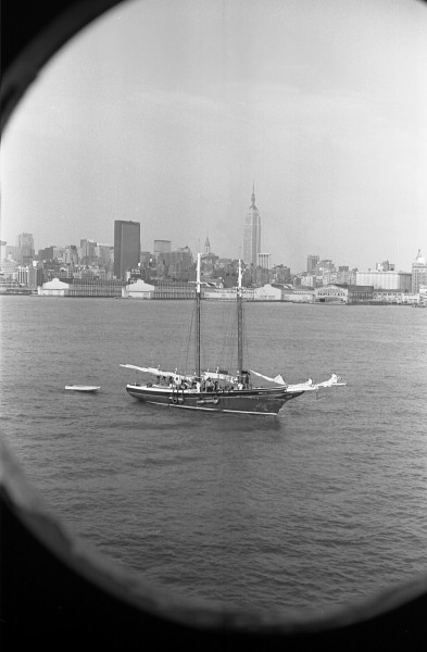 SS Stevens view from porthole 01