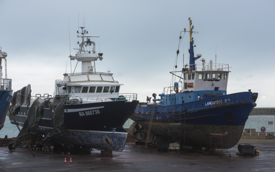 Trawlers in Sète cf01