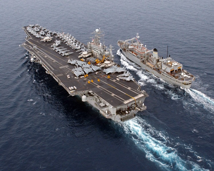 US Navy 030117-N-9851B-008 The Military Sealift Command ship USNS Spica (T-AFS 9)