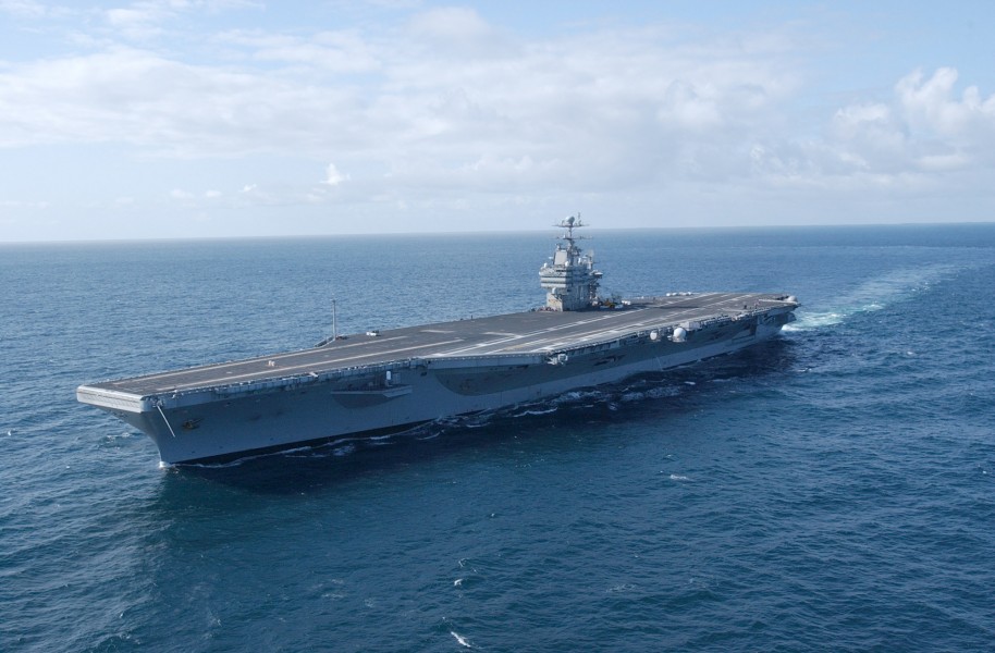 US Navy 030403-N-4768W-062 USS John C. Stennis (CVN 74) underway off the coast of southern California