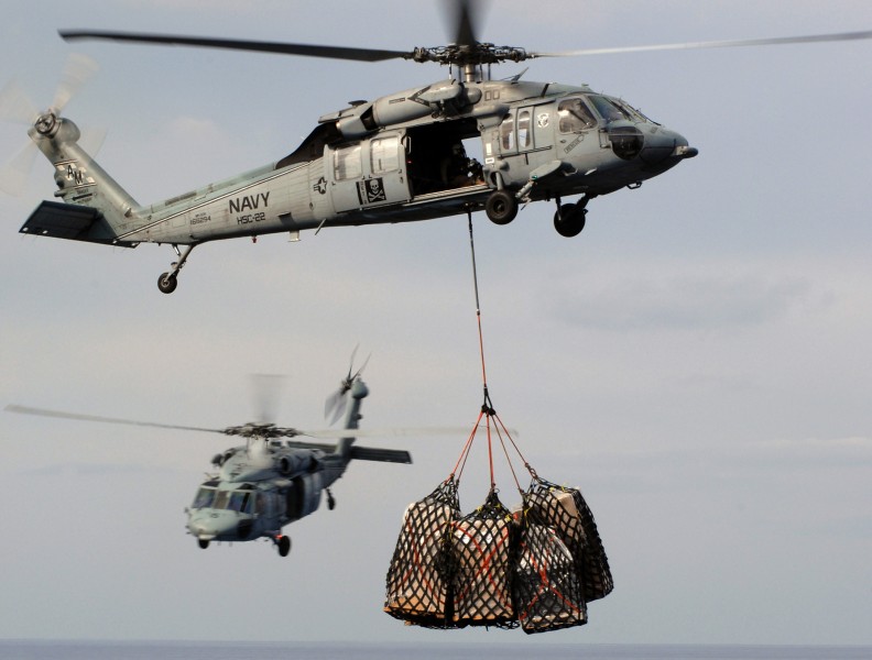 US Navy 071129-N-8923M-028 An SH-60 Knighthawk attached to the 