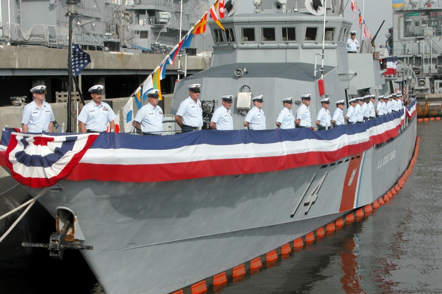 USCGC Tornado (WPC-14) commissioning