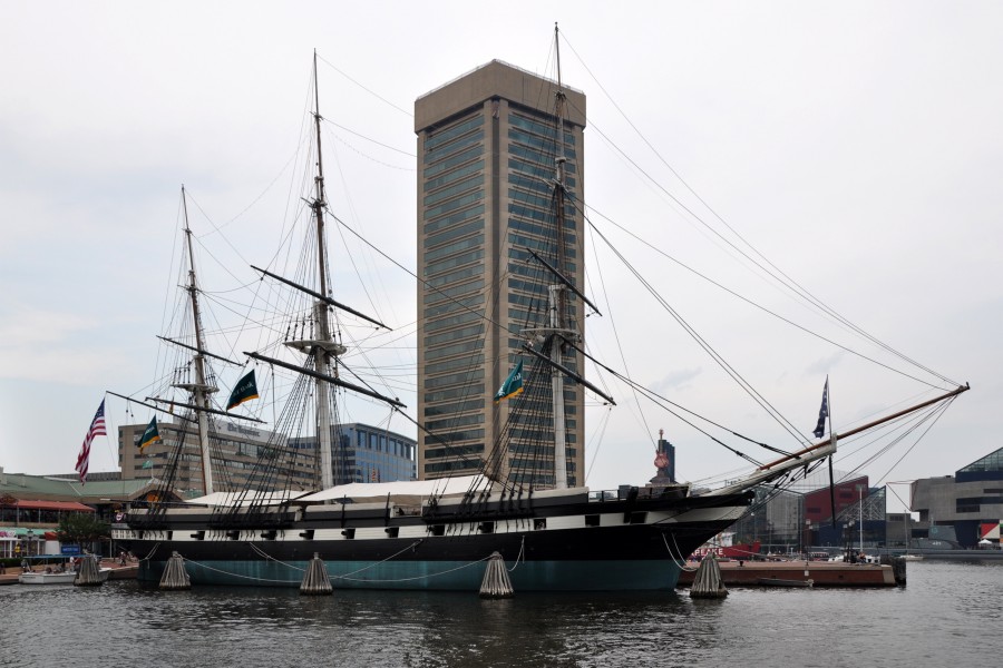 USS Constellation (1854) in Baltimore