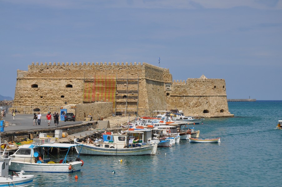 Venetian Fortress of Koules in Heraklion, Crete 004