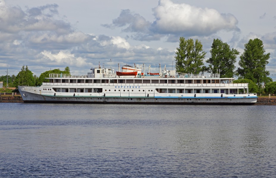 Vyborg June2012 Korolenko Hotel Ship