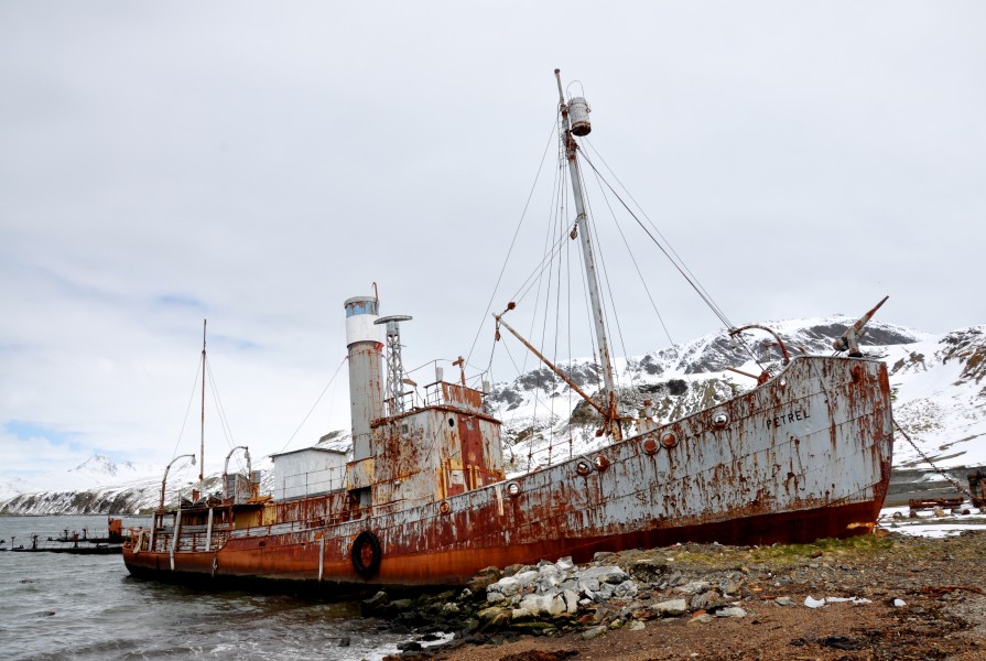 Whaler Ship Petrel Grytviken