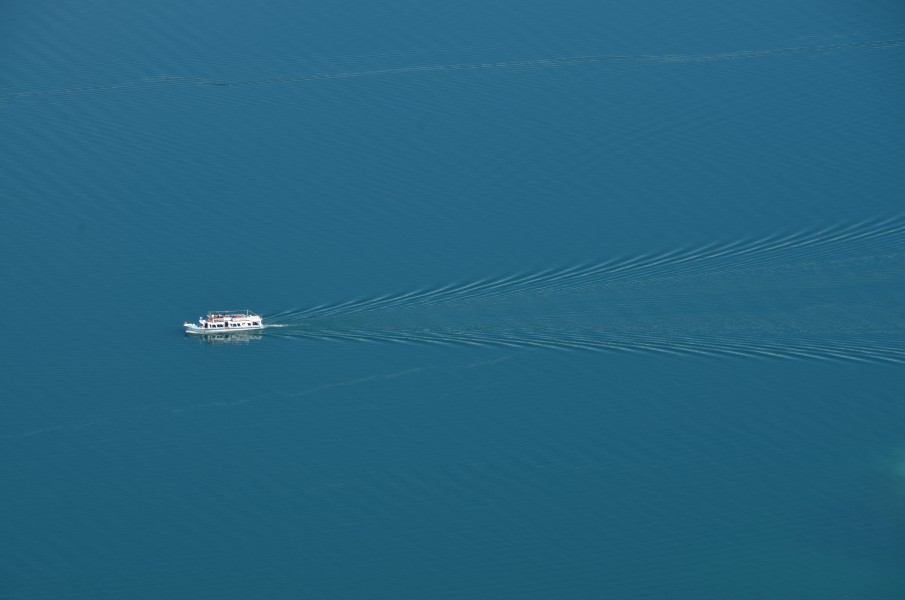 Woerthersee MS Velden vom Pyramidenkogel gesehen 23092013 458