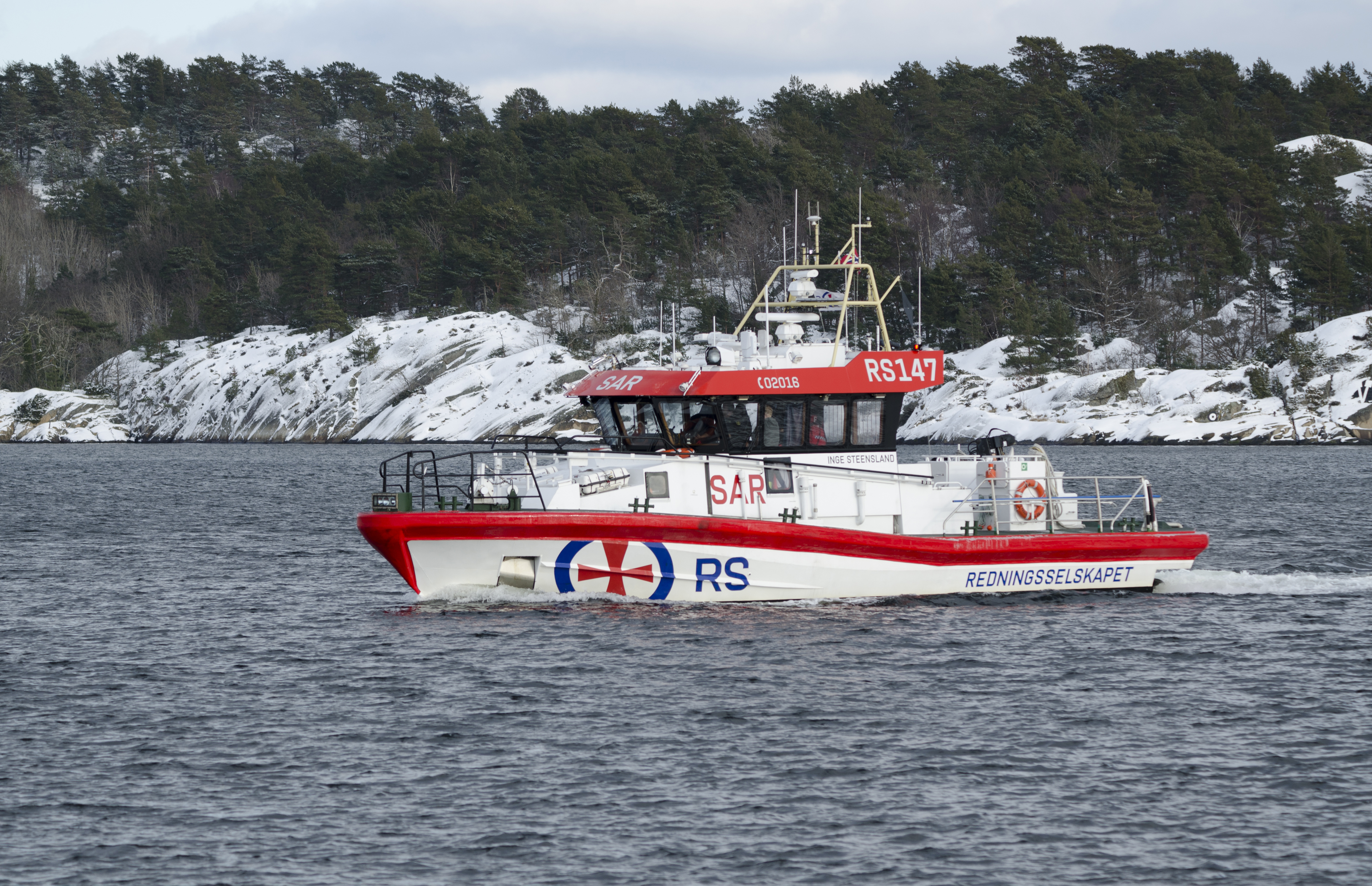 RS Inge Steensland i Risør februar 2018