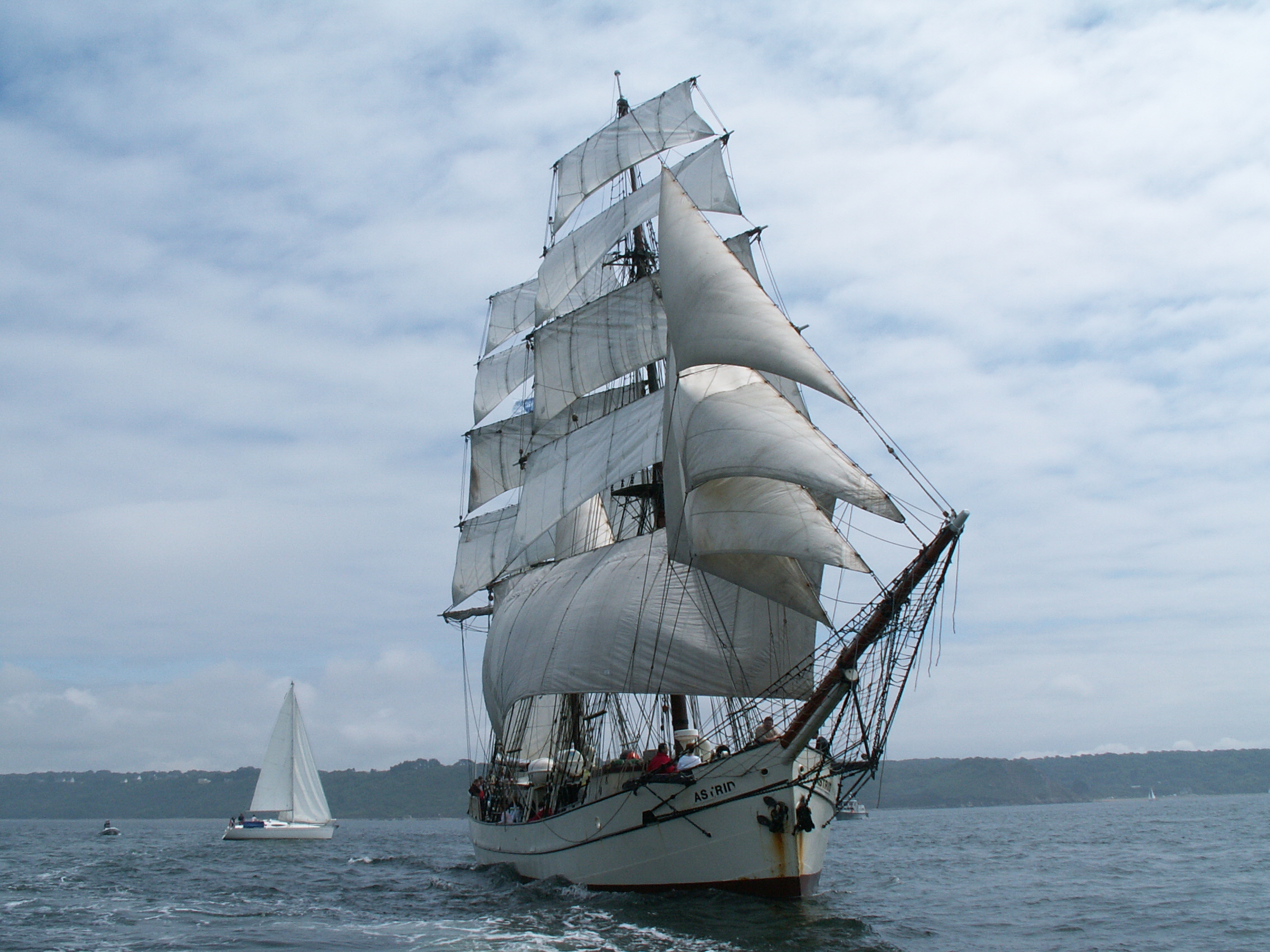 Sailing ship „Astrid“, Brest 2008 a