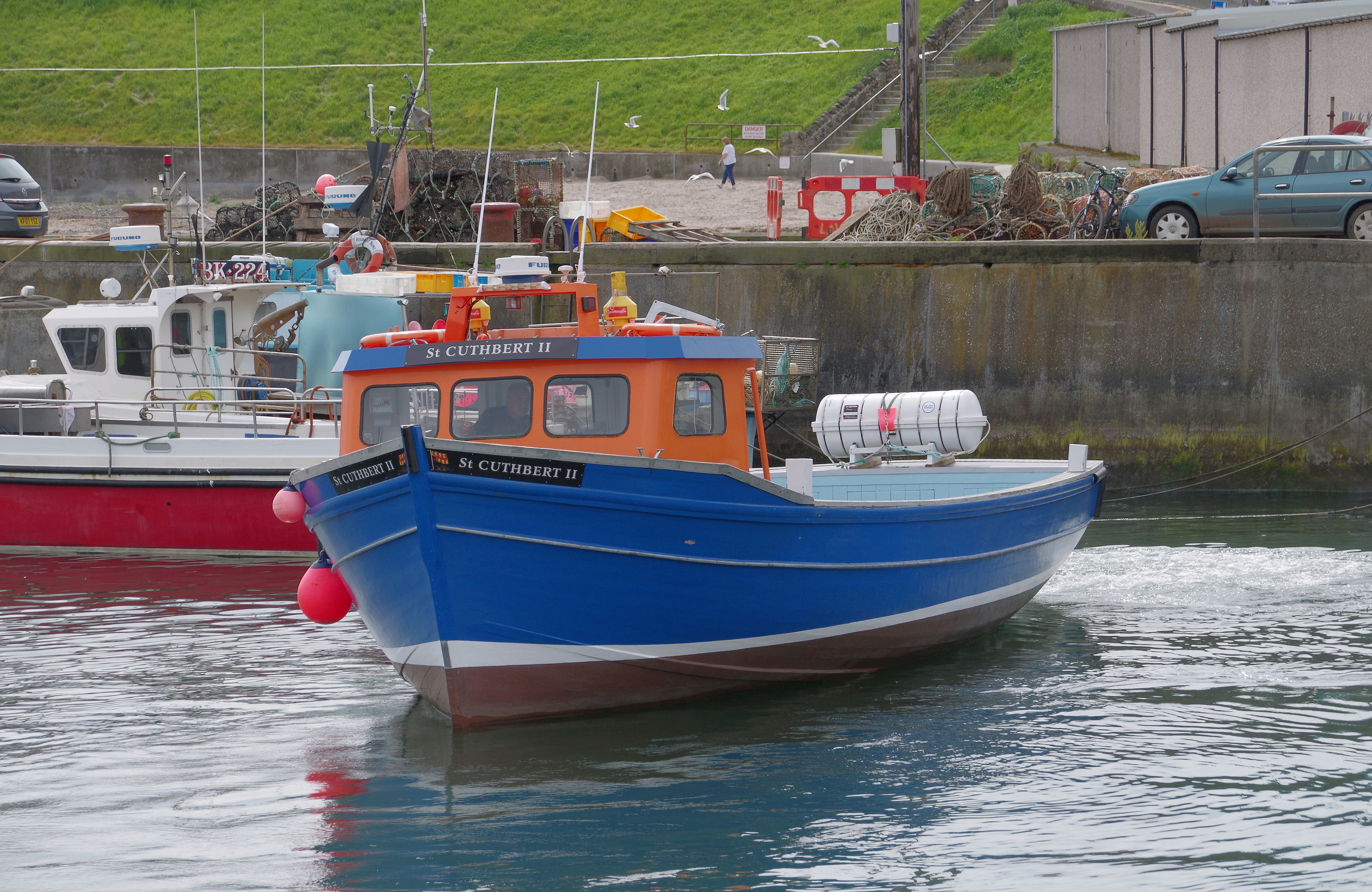 Seahouses MMB 01 Harbour and 