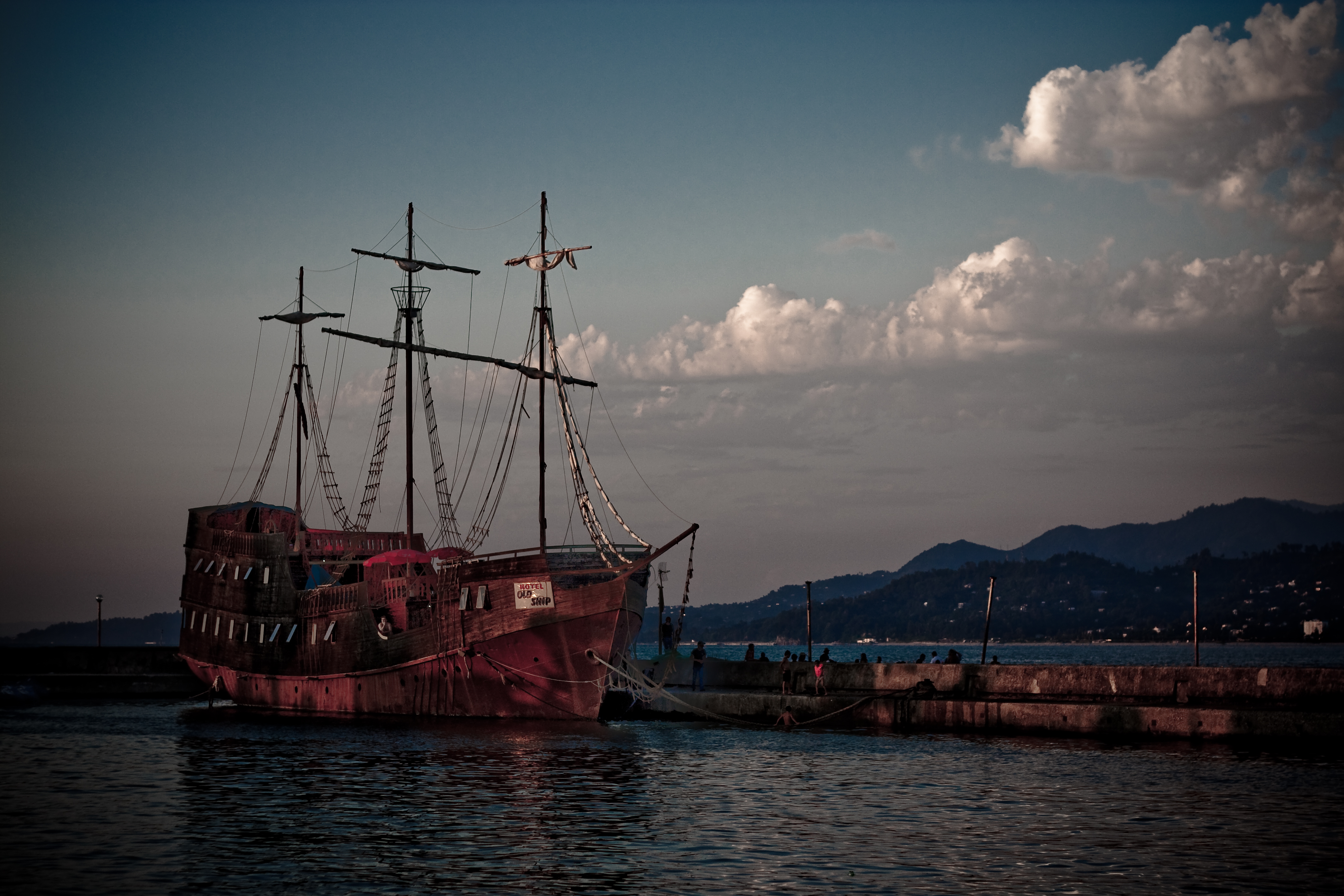 Ship-hotel in Batumi