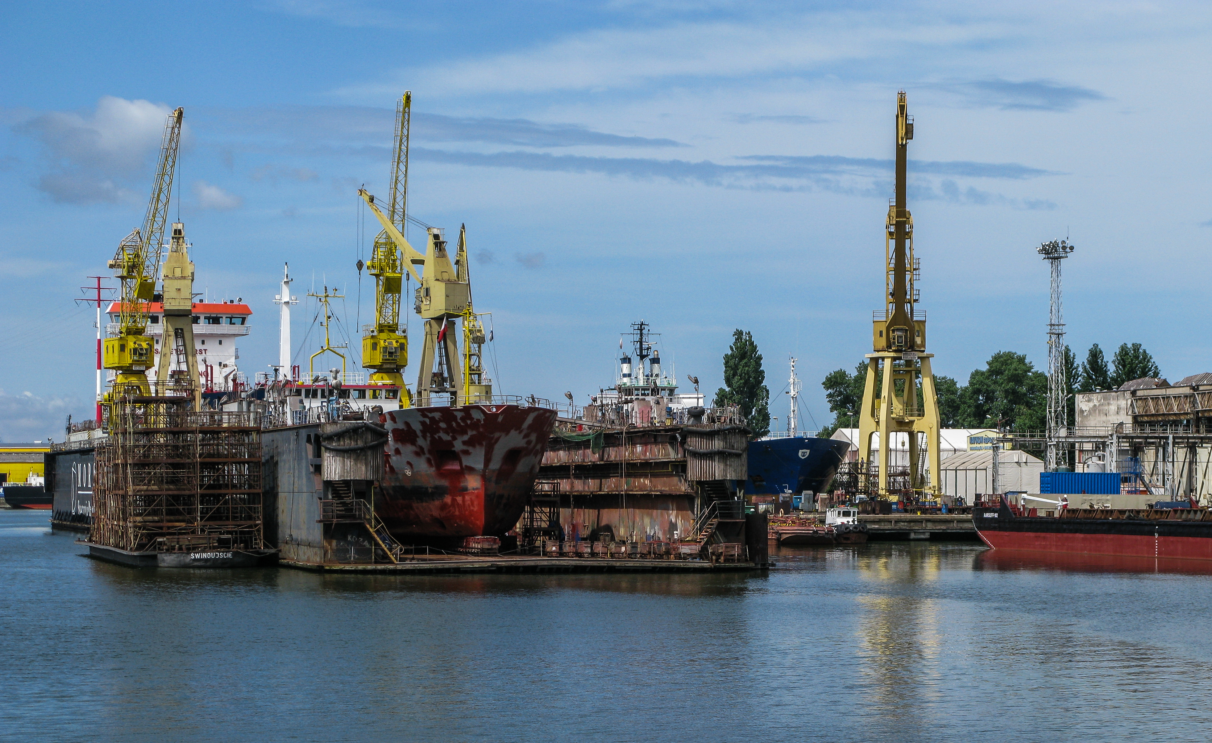 Swinemünde (Polen), Hafen -- 2010 -- 2523