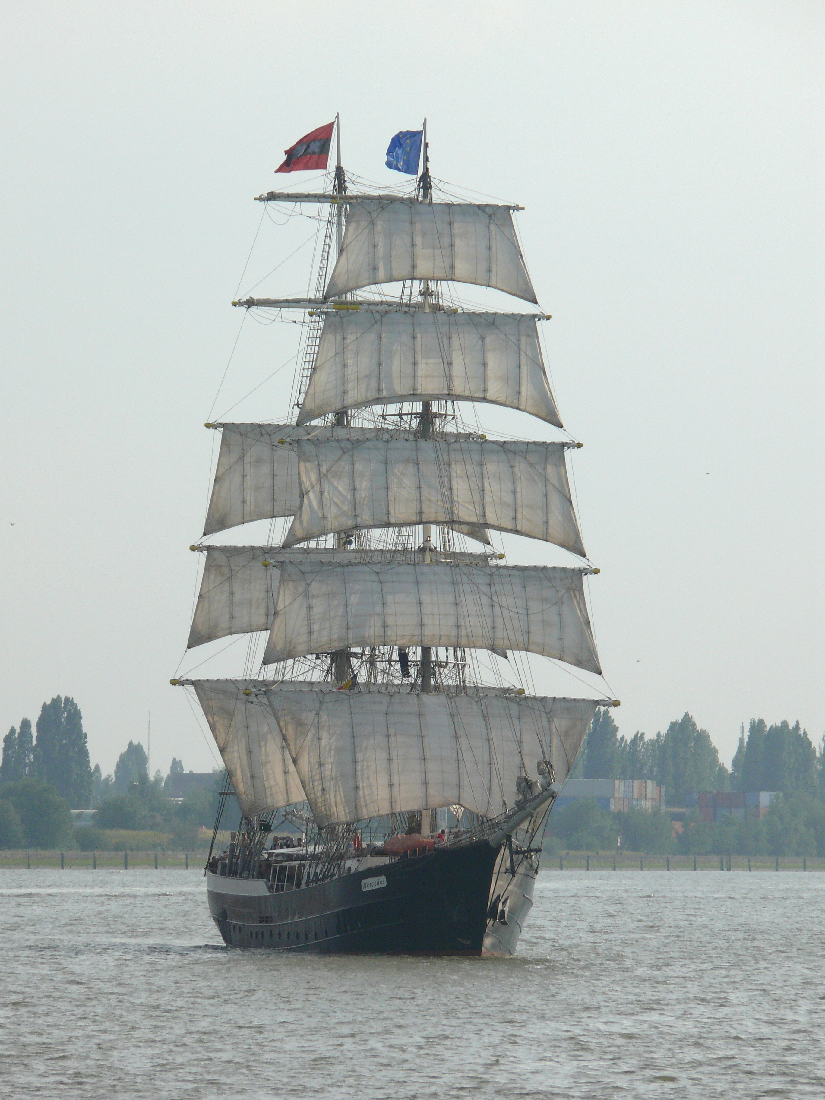Tall ships antwerp 2010 mercedes 01