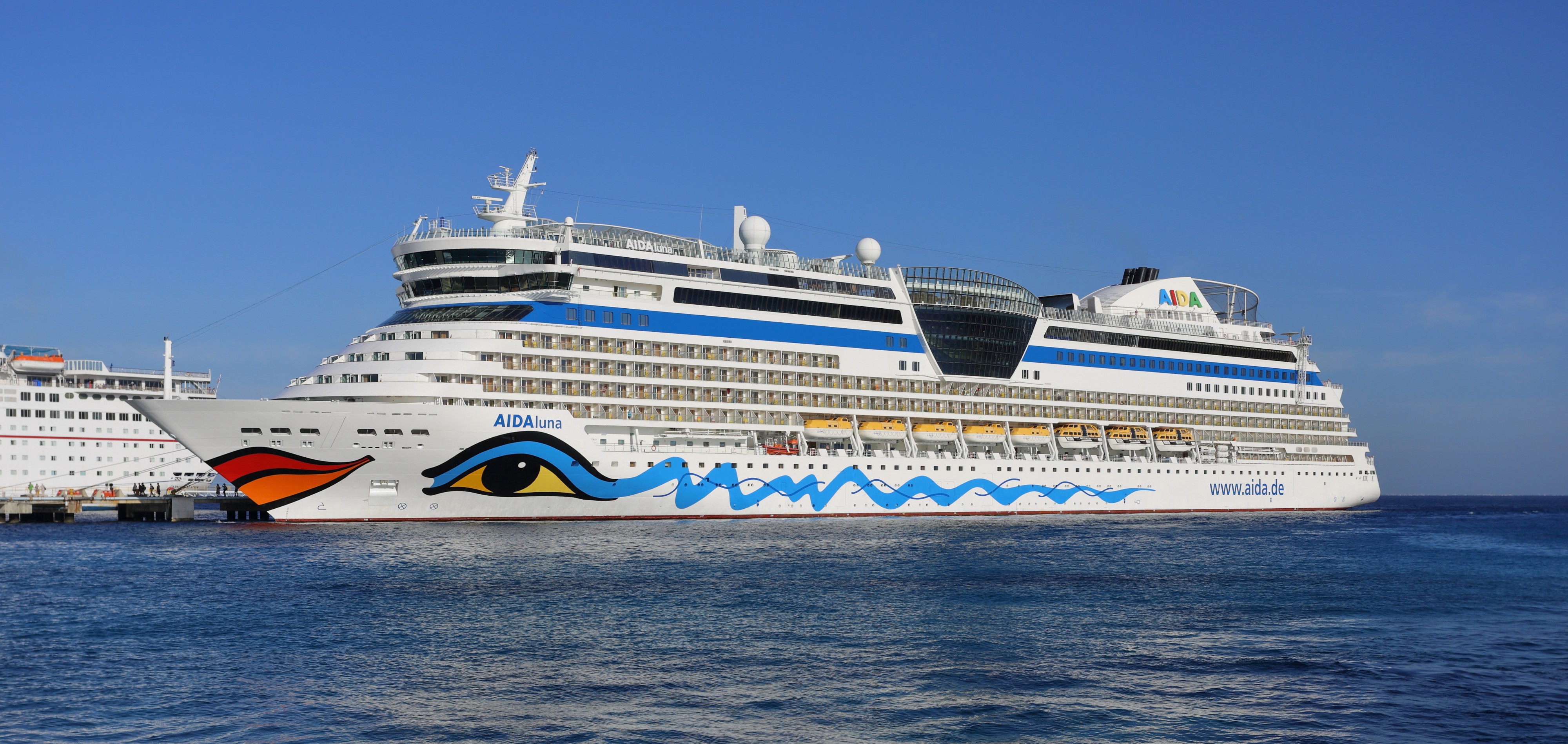 AIDAluna in Cozumel