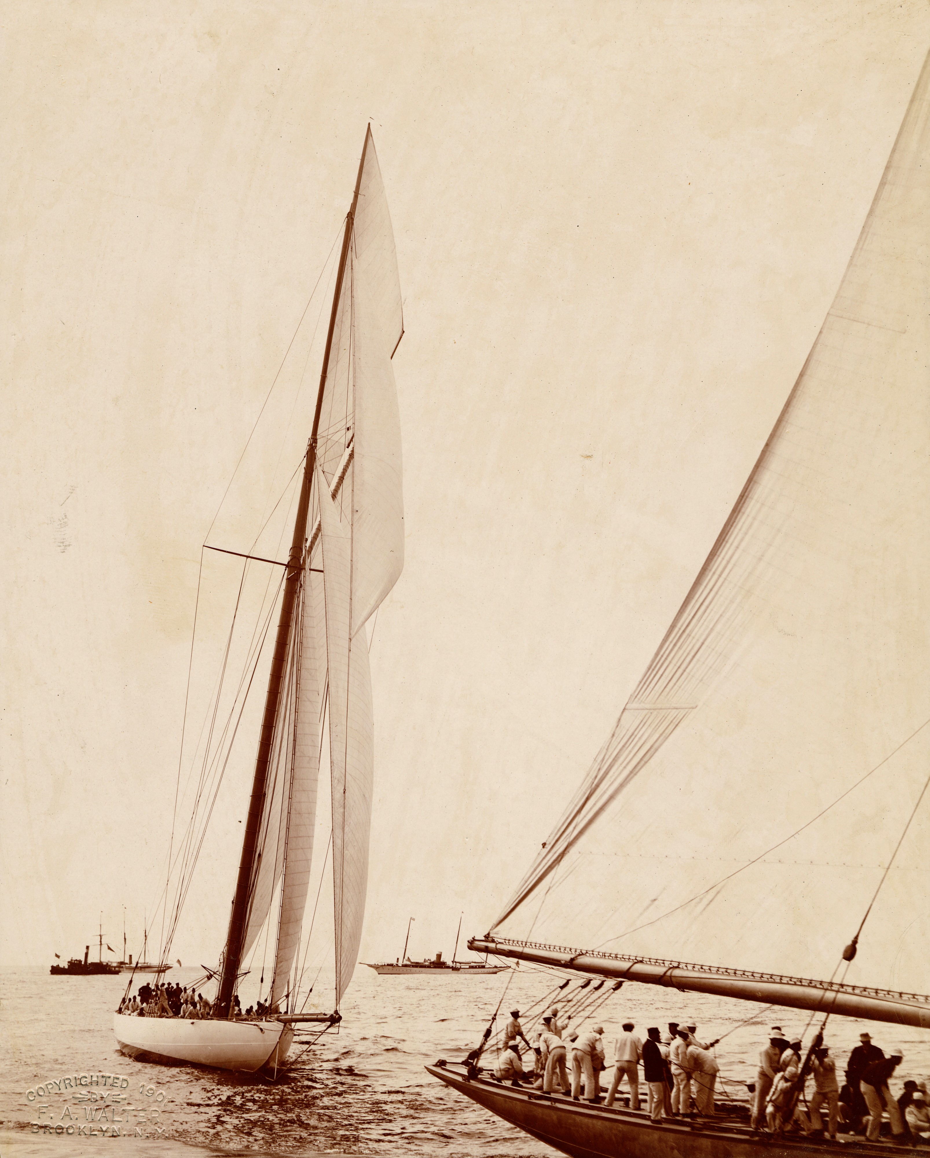 America's Cup, Columbia and Shamrock II, 1901
