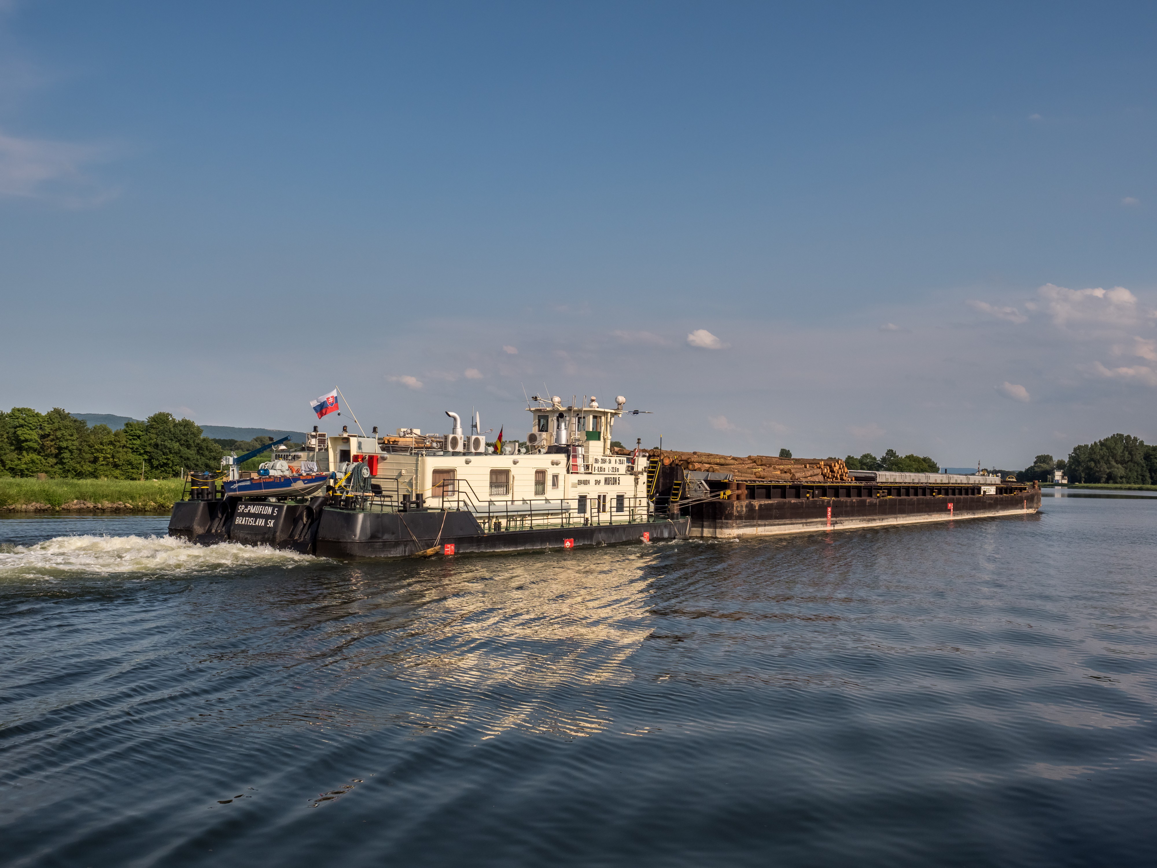 Bamberg Kanal Schubschiff Muflon-5 17RM0009