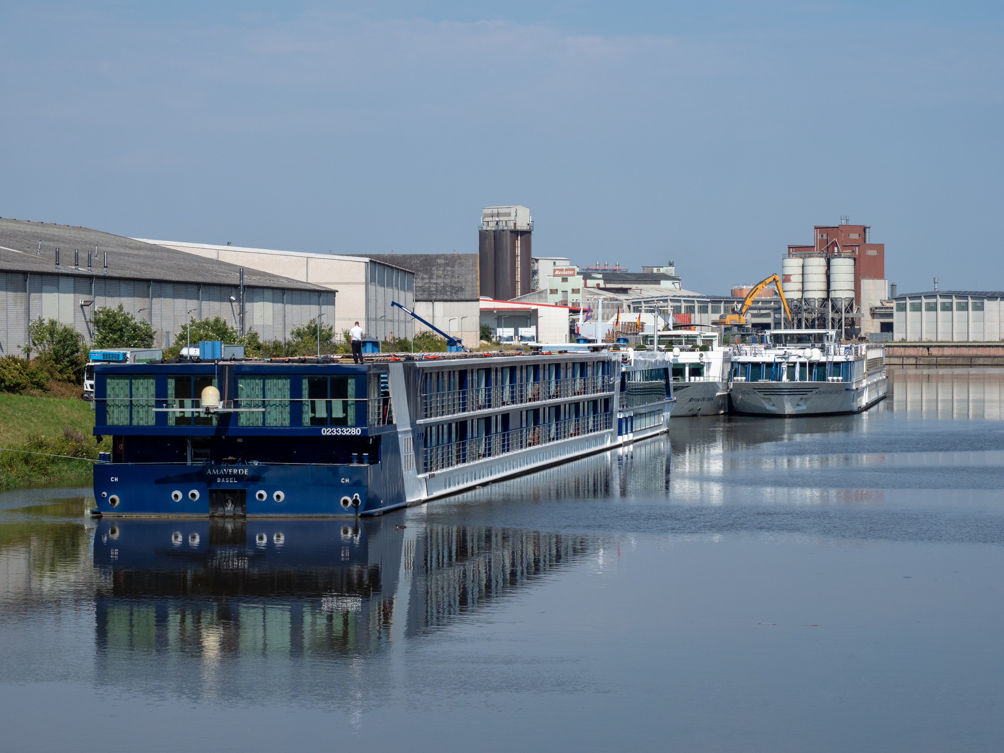 Bamberg Schiffe im Hafen 7144353-PSD