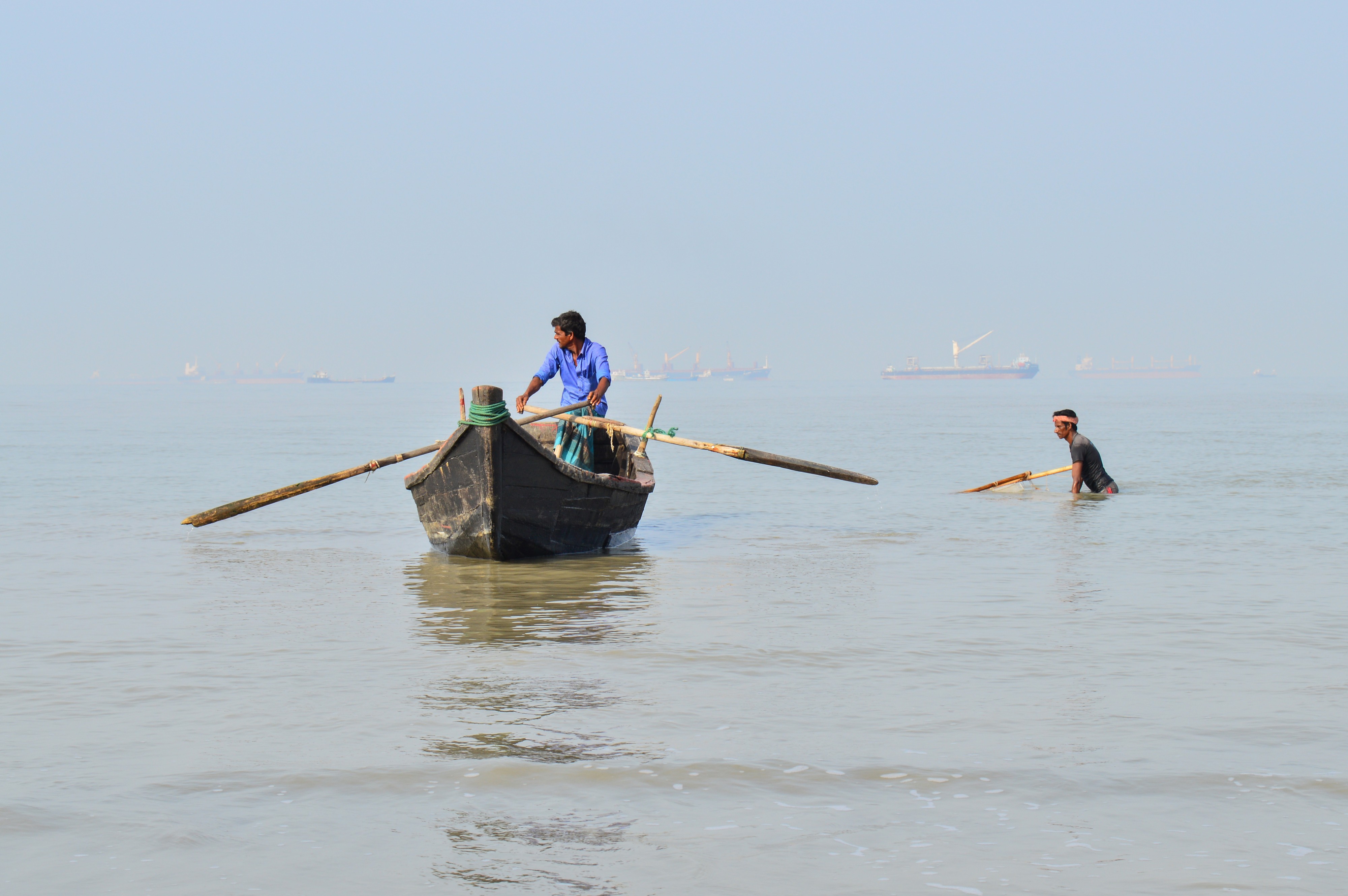 Bangladeshi Boat at Patenga sea beach (05)