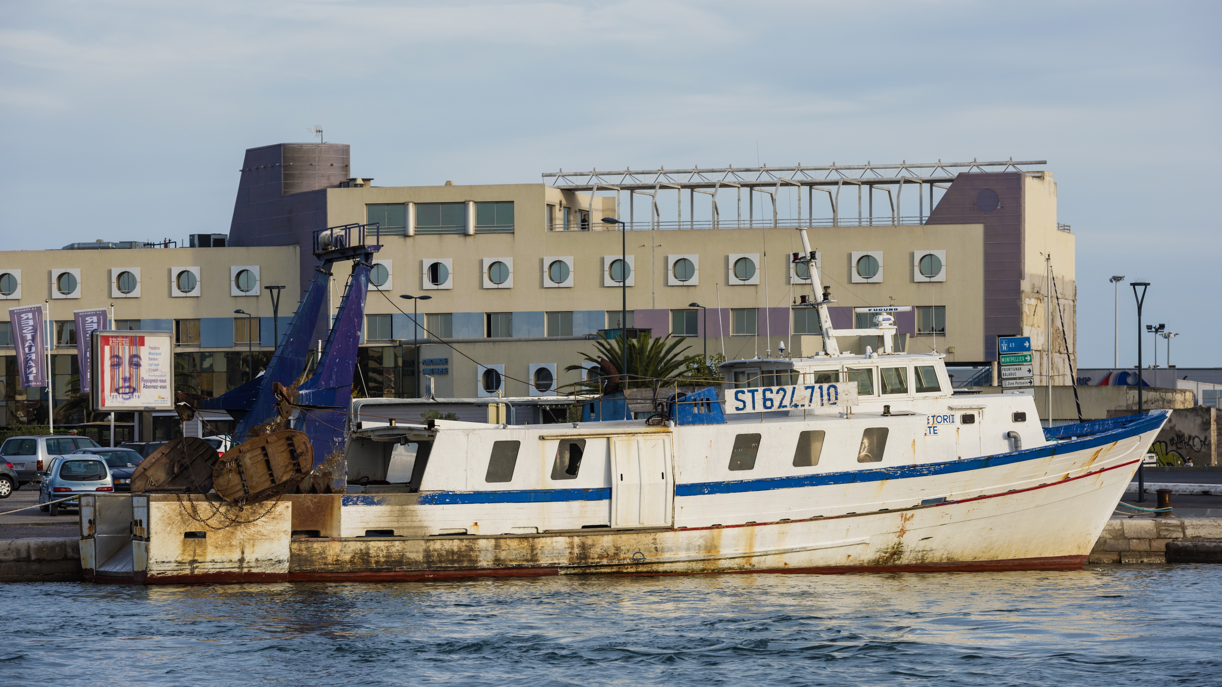 Chalutier, Quai Paul Riquet, Sète 03