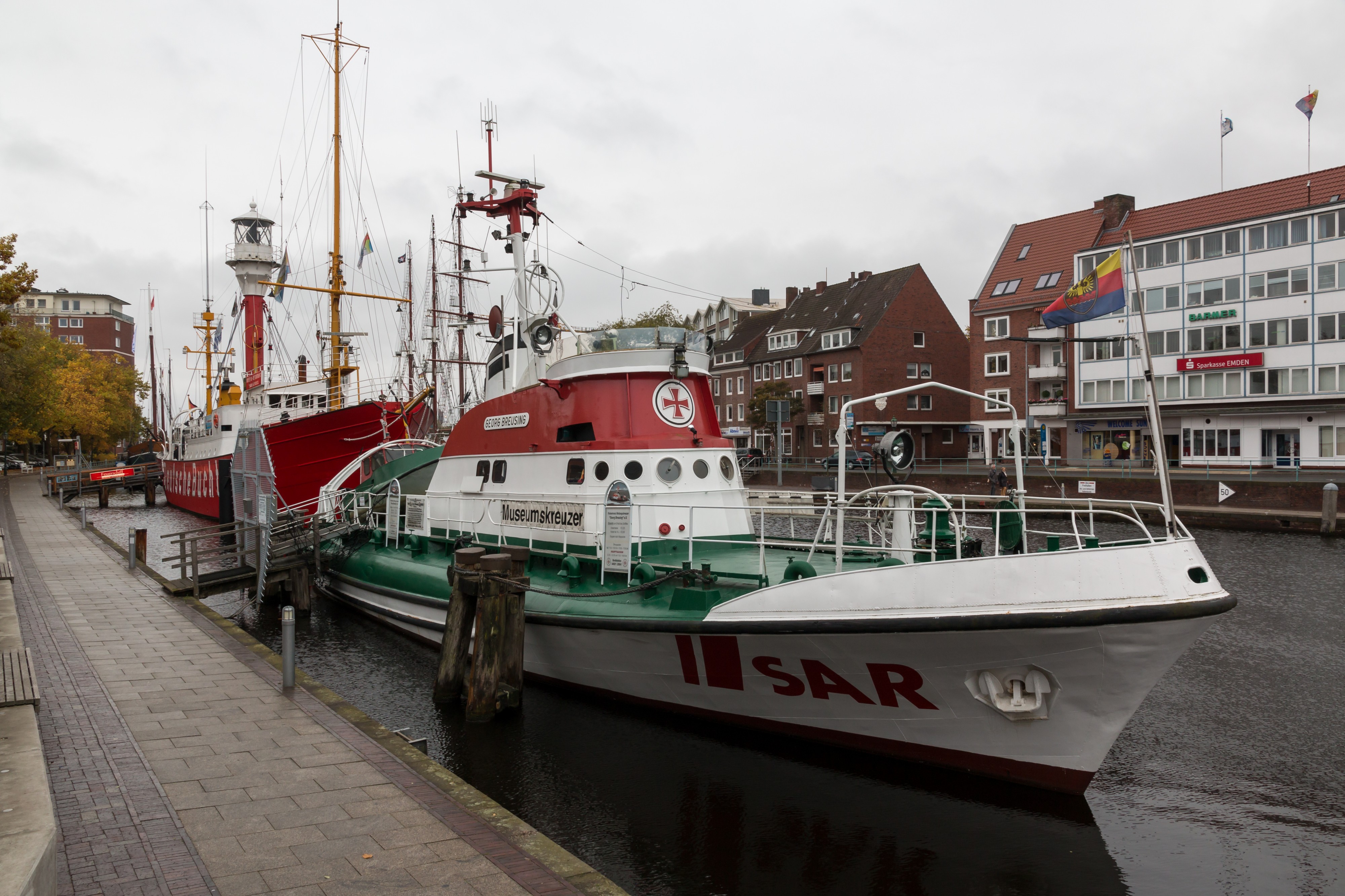 Emden, Museumsschiff -Georg Breusing- -- 2016 -- 5487
